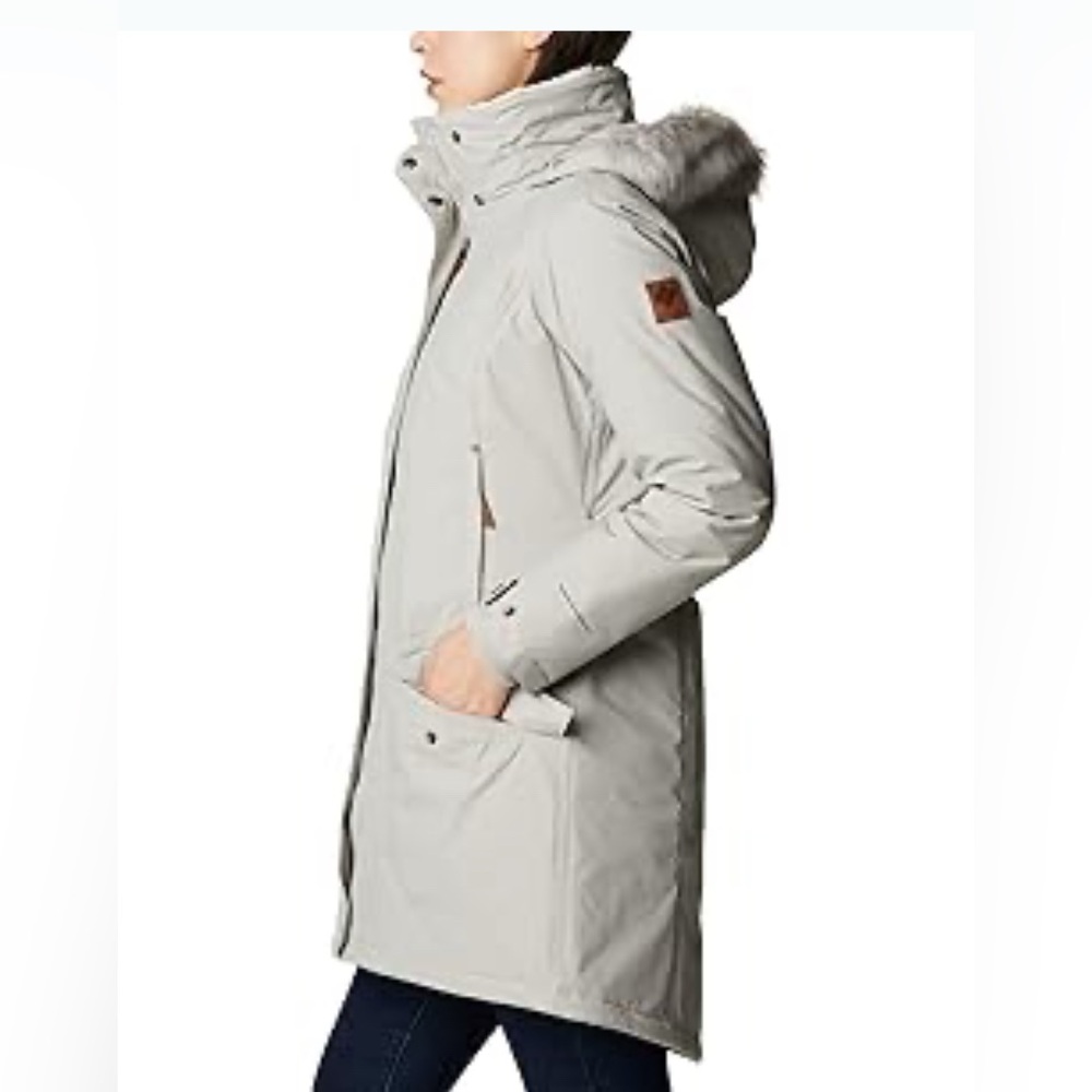 NWOT Columbia Coat Barlow Pass 550 Tur-boDown Omni Heat - Hooded Puffer Sz M - Picture 16 of 16